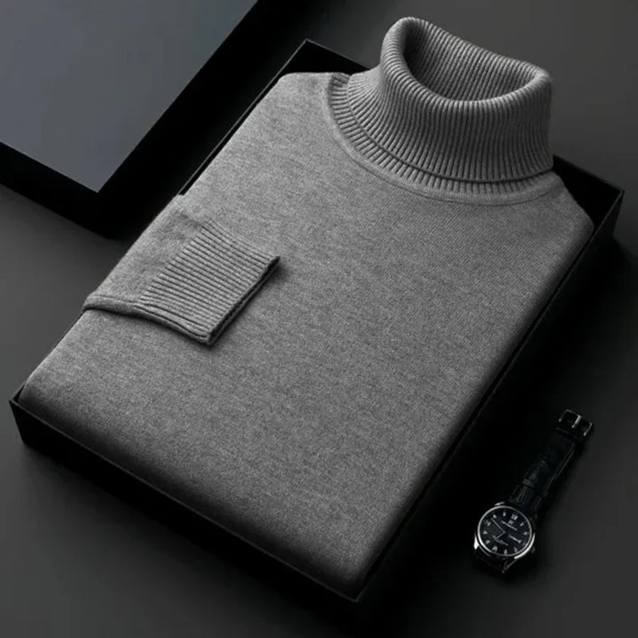 Levoire | Col Roulé Pour Hommes Gris foncé