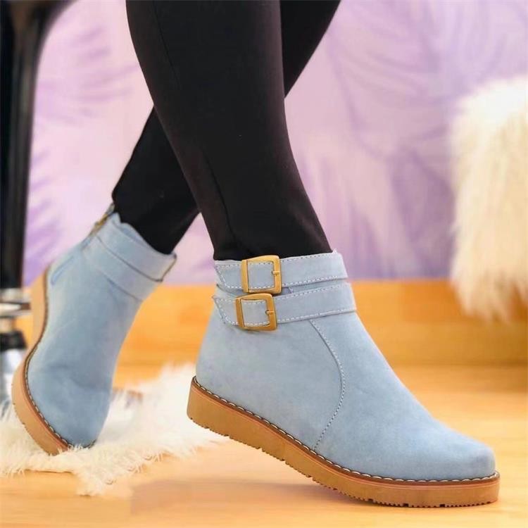 Levoire | Bottines Classiques Élégantes Bleu clair