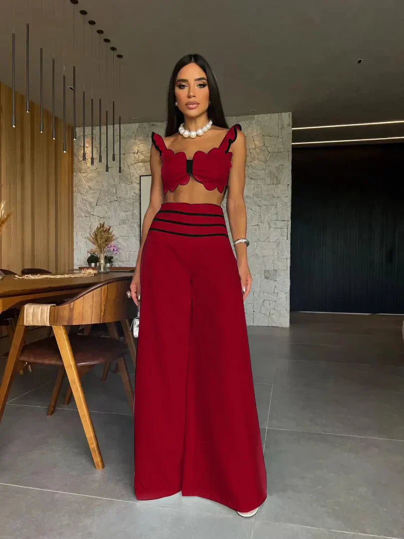 Levoire | Ensemble Élégant Deux Pièces Style Rot