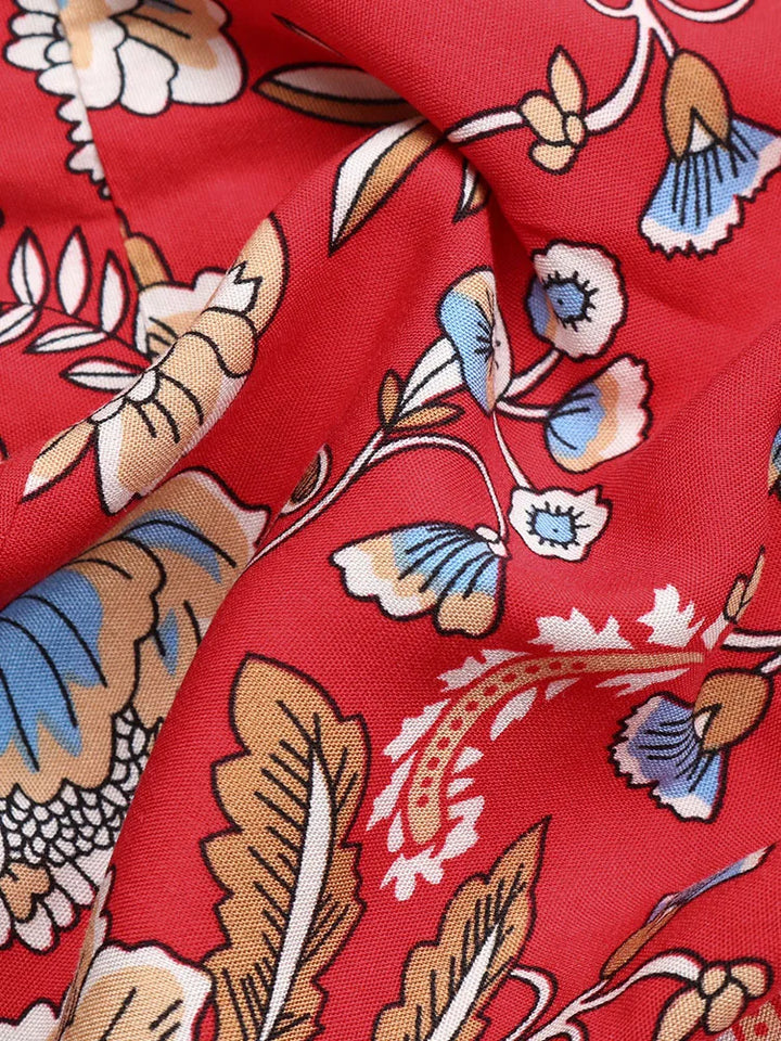 Levoire | Robe Mi-Longue Fleurie Bohème