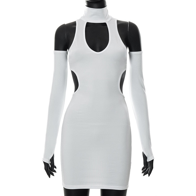 Levoire | Robe Mangotakke Off Shoulder Blanc