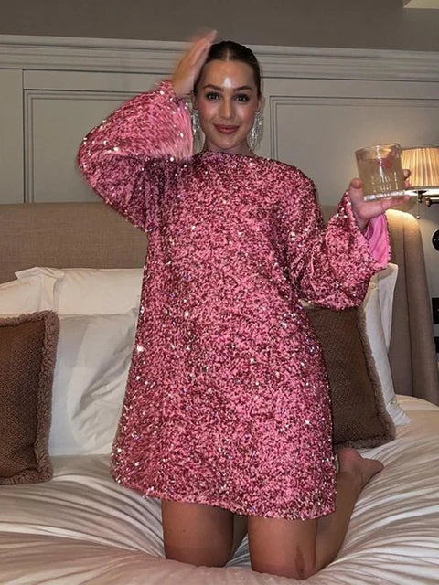 Levoire | ROBE PAILETTE Rosa