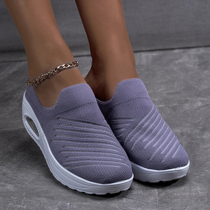 Levoire | Baskets Confort Respirantes Violet