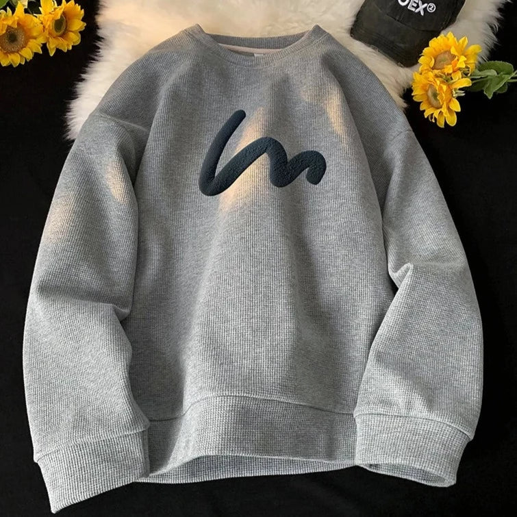 Levoire | Sweatshirts À Motifs De Vagues Pour Hommes