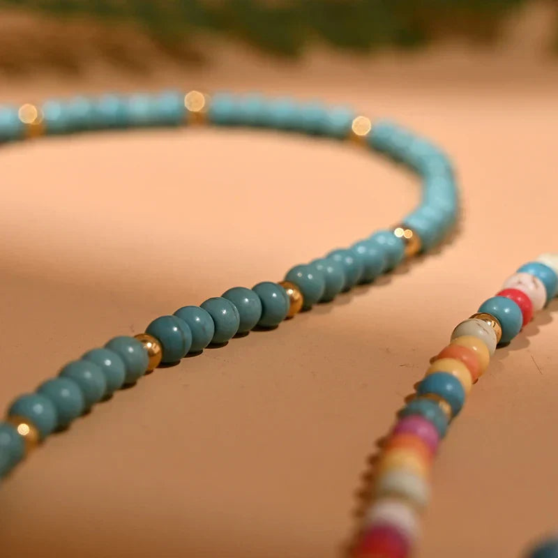 Levoire | Choker En Pierre Colorée