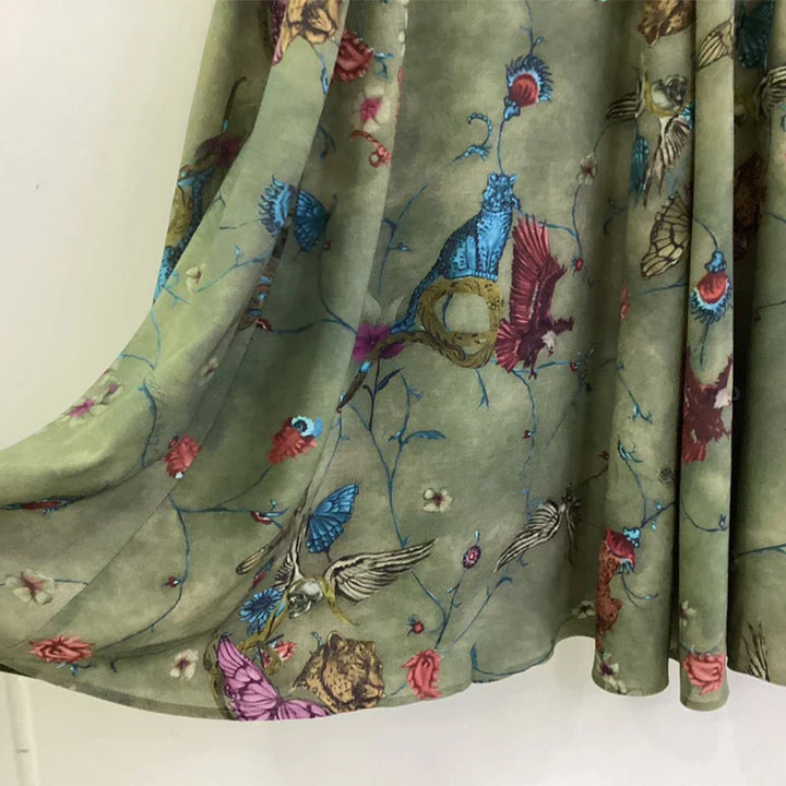 Levoire | Jupe Maxi Élégante À Motifs Floraux
