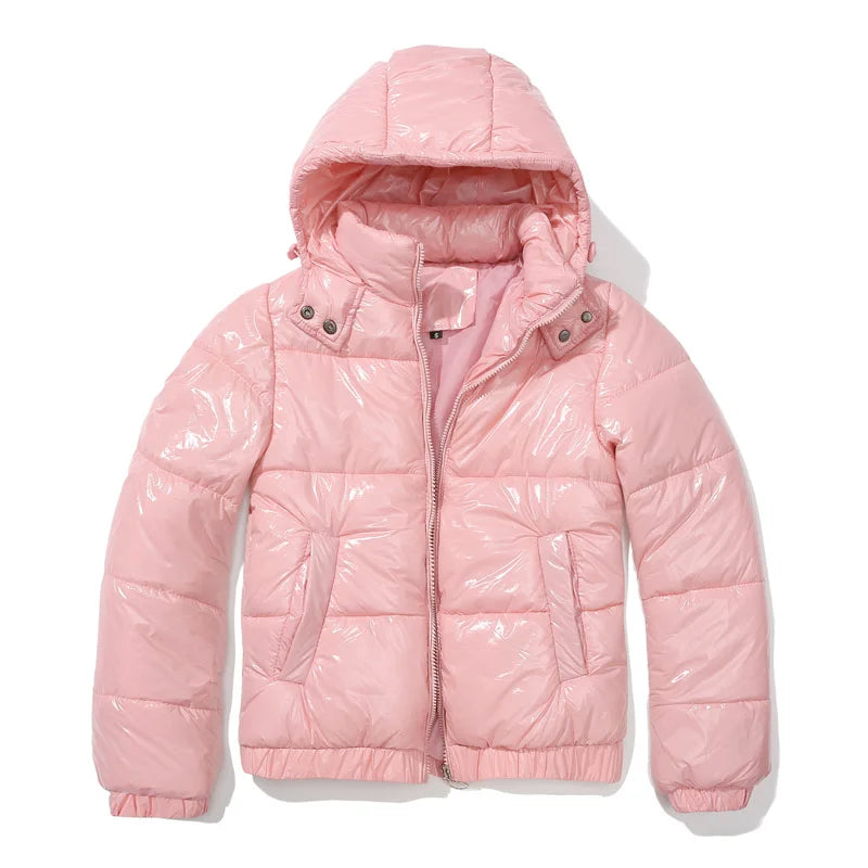 Levoire | Veste Capuche Longue Manches Avec Poches Rosa