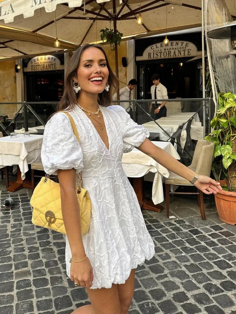 Levoire | Robe Blanche Aimée Pour Femmes Blanc