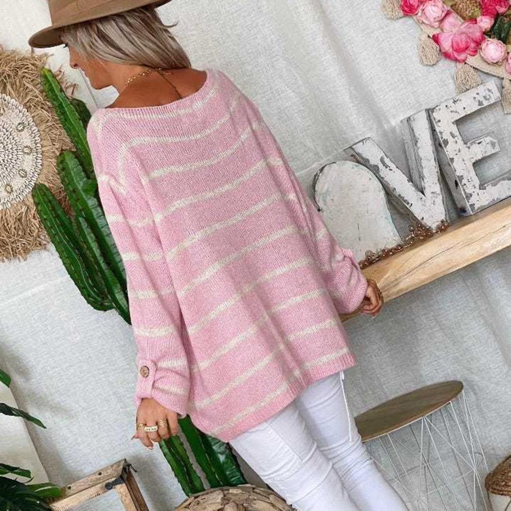 Levoire | Pull À Rayures À La Mode Pour Femmes