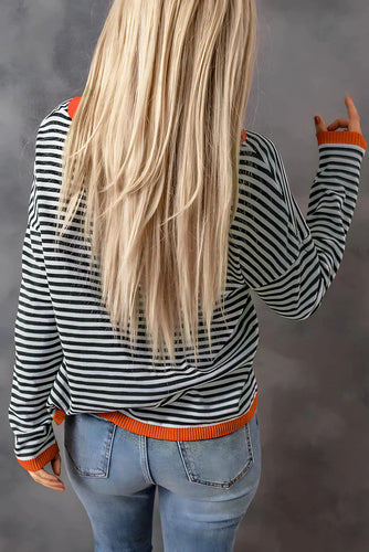 Levoire | Sweat-Shirt Rayé Tendance