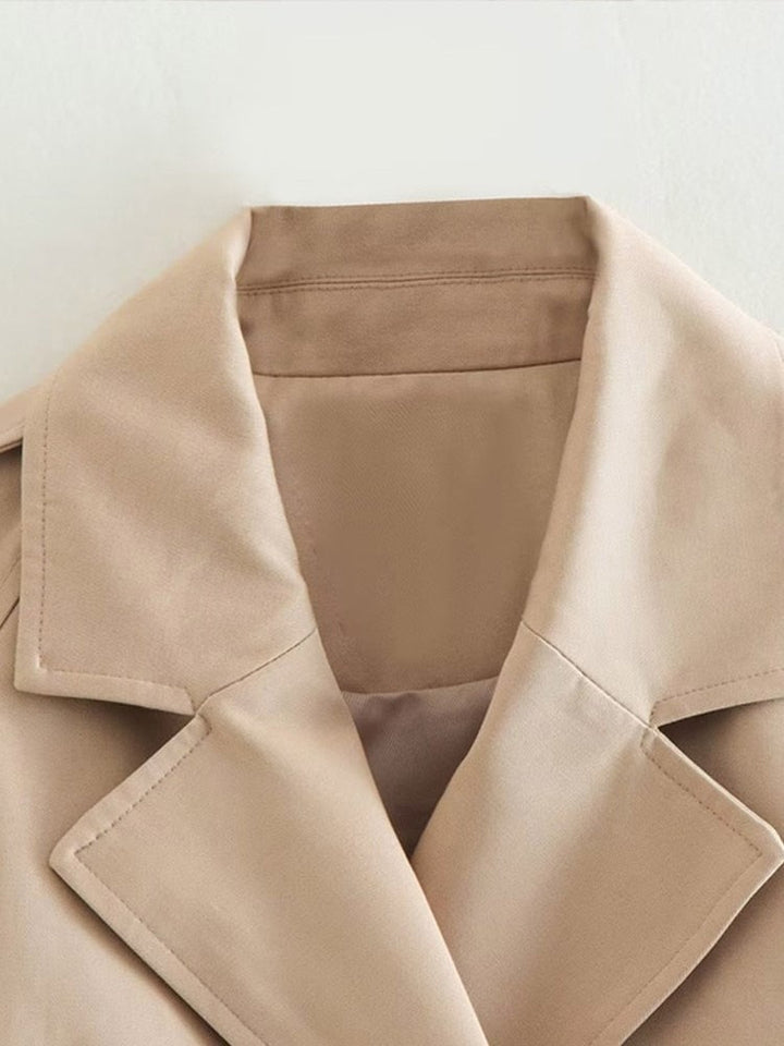 Levoire | Manteau Trench Court Décontracté