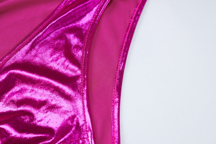 Levoire | Robe Mini Bodycon Métallique Arc