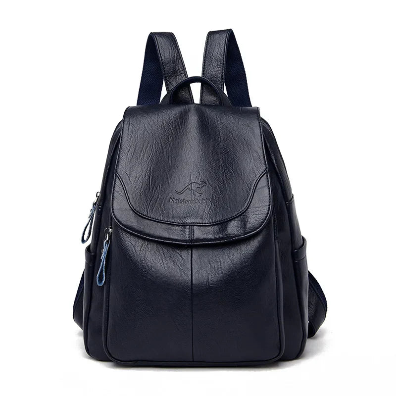 Levoire | Sac À Dos D'École Ou De Bureau À La Mode Et Tendance Pour Femmes Bleu 28*12*32CM