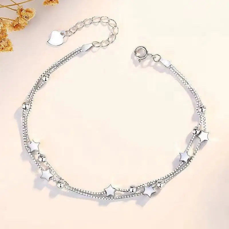 Levoire | Bracelet Cœur En Argent 925 Style 12