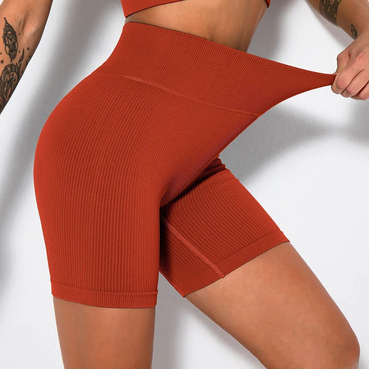 Levoire | Short Yoga Femme Orange Taille unique