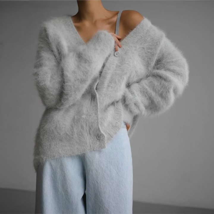 Levoire | Élégant Kashmir Cozy Couture Platin Gris
