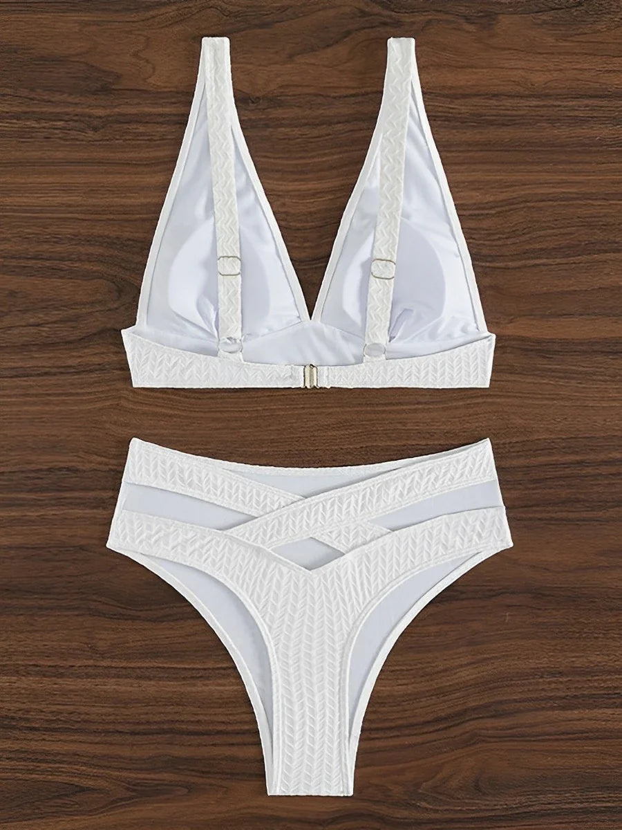 Levoire | Maillot De Bain Deux Pièces Avec Coupe Tendance