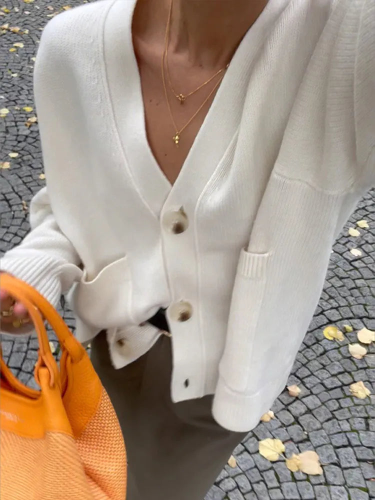 Levoire | Cardigan élégant à col en V