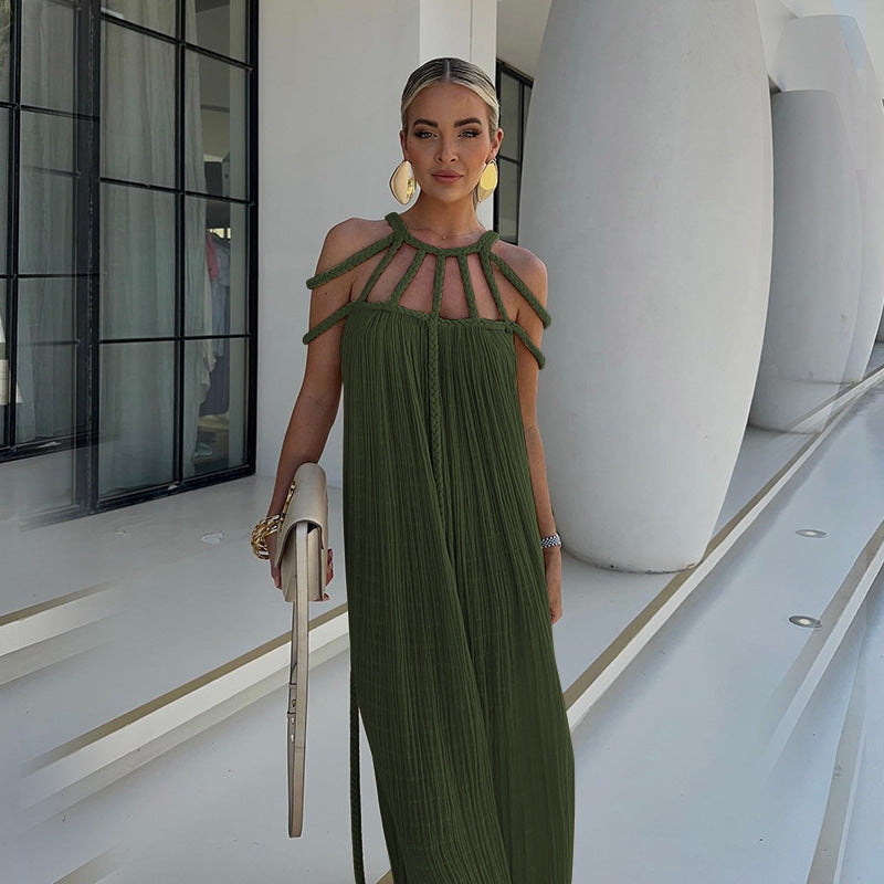 Levoire | Robe Longue En Tissu Fluide