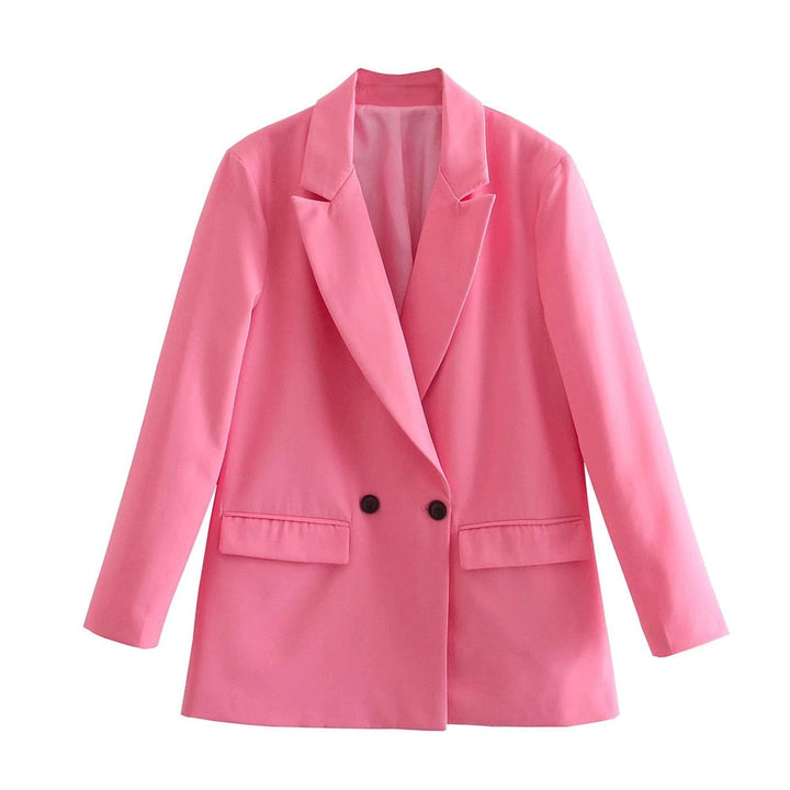 Levoire | Blazer Raffiné & Intemporel Rose