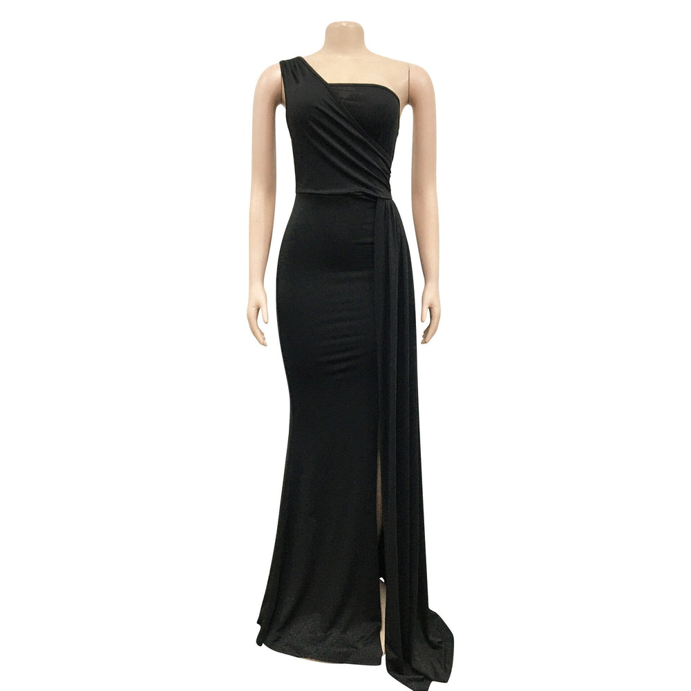 Levoire | En- Épaule Haute Combinaison Robe Maxi