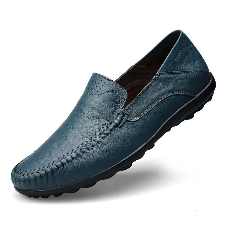 Levoire | Bottines Élégantes Fait Main Bleu