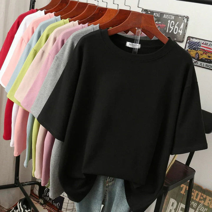 Levoire | T-Shirt En Coton Surdimensionné Noir