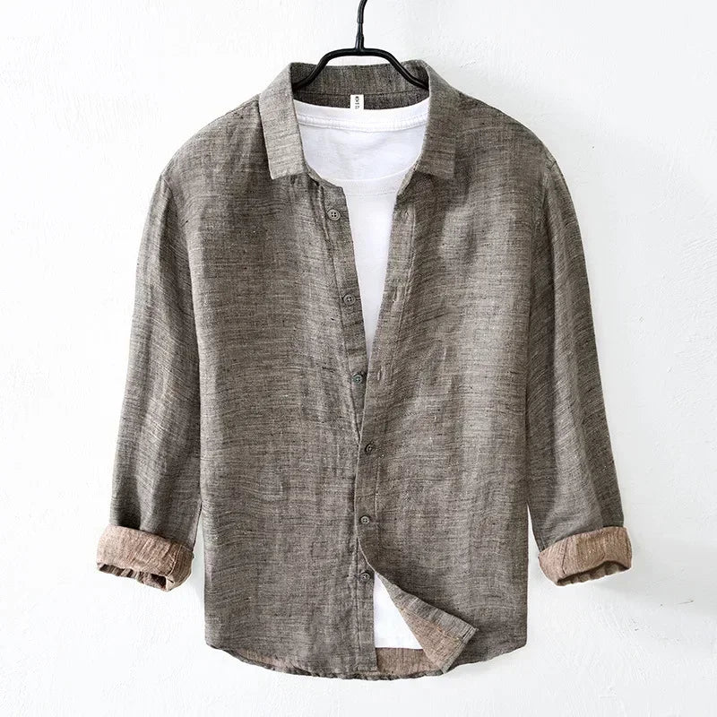 Levoire | Chemise en peluche confortable Noir noix