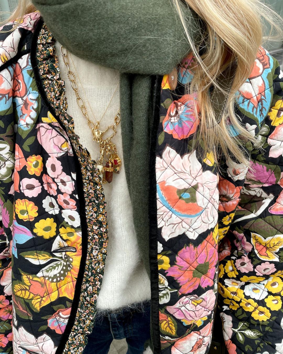 Levoire | Femmes Doublé Motif Floral