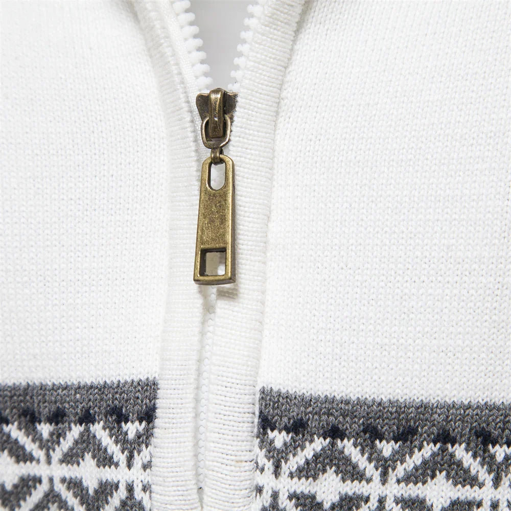 Levoire | Pull Pour Hommes Avec Motif En Tricot Rayé