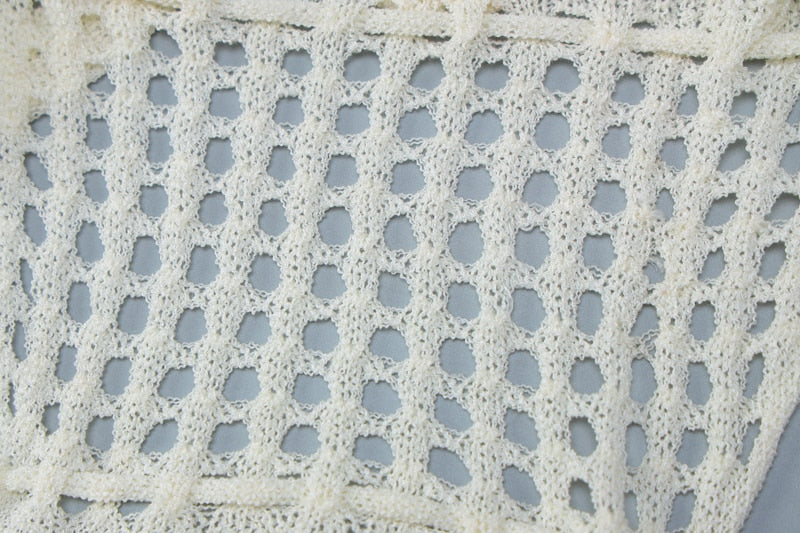 Levoire | Robe Midi Sans Manches Avec Ouverture Au Crochet Et Fente Latérale