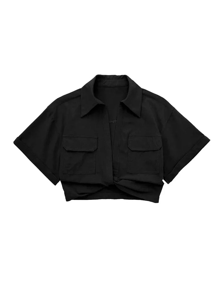 Levoire | Haut À Nœud À L’Avant noir