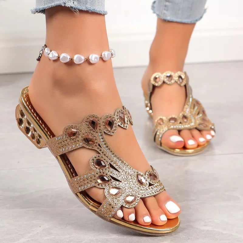 Levoire | Sandales Tendance Pour Femmes Soucieuses De Leur Style Or