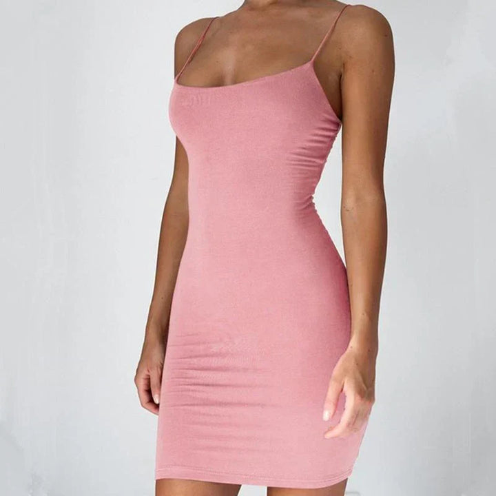 Levoire | Mini robe à bretelles spaghetti pour femme Rose