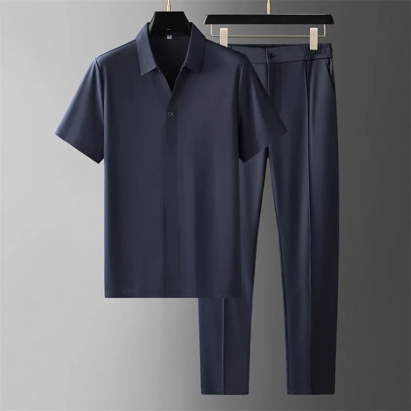 Levoire | Ensemble De Luxe Pour Hommes Bleu
