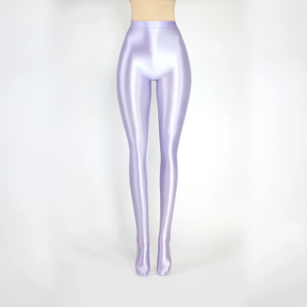 Levoire | Collants Satin Brillant couleur lilas