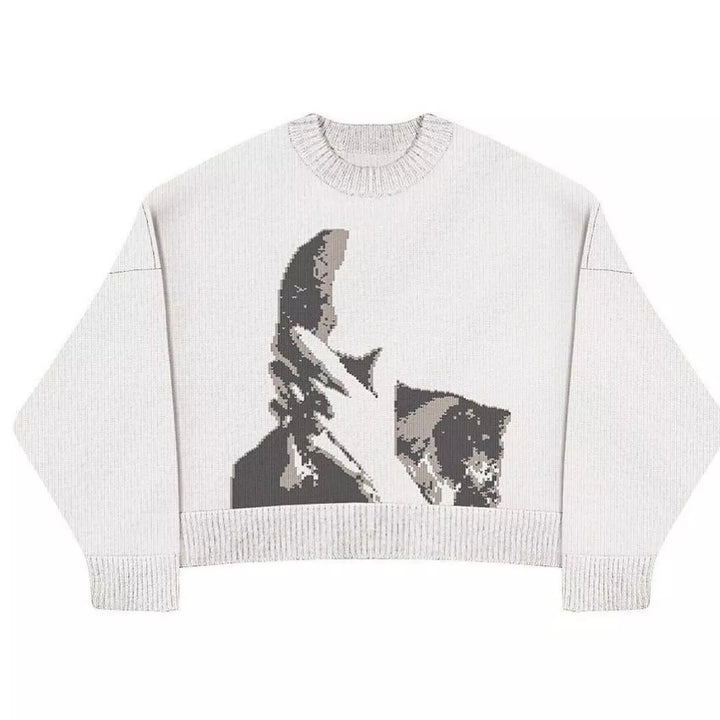 Levoire | Ocean Femme Décontracté Tricot Pull-Over XXL