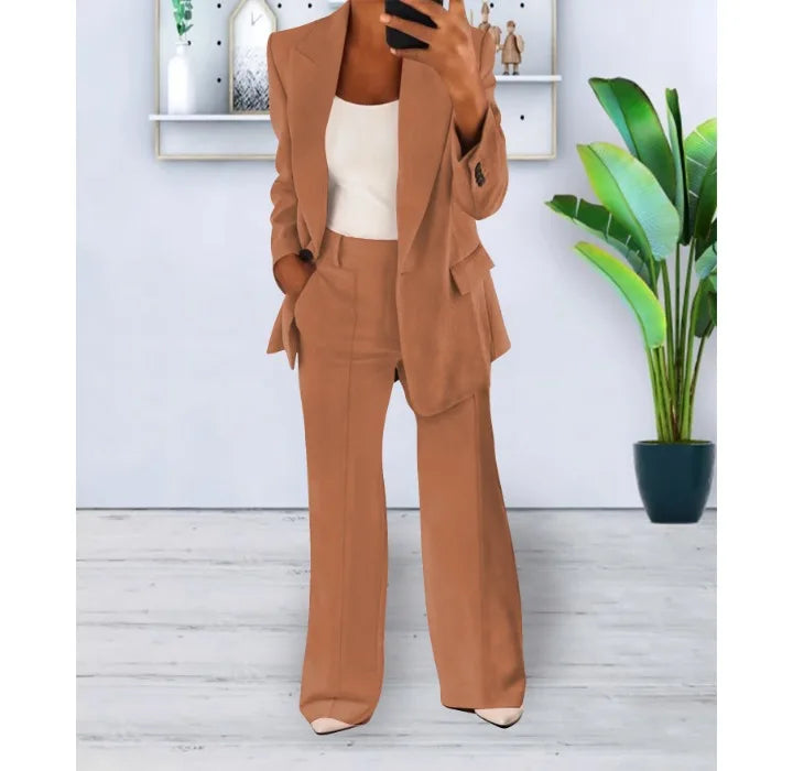 Levoire | Élégant ensemble de pantalon et de veste pour femmes