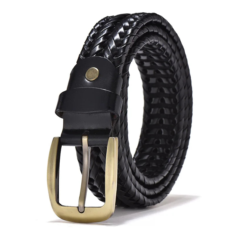 Levoire | Ceintures En Cuir Pour Hommes (Vintage) Musta