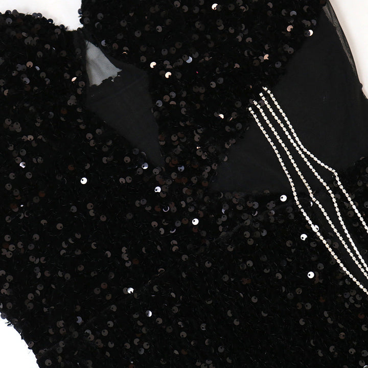 Levoire | Helmi-Diamant-Dragelinser-Haut-Poches-Long Robes