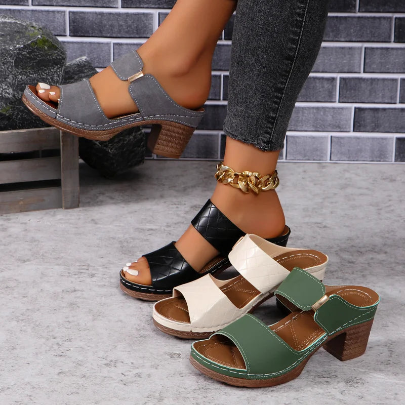 Levoire | Sandales À Talons Block Polyvalentes Pour Toutes Les Occasions