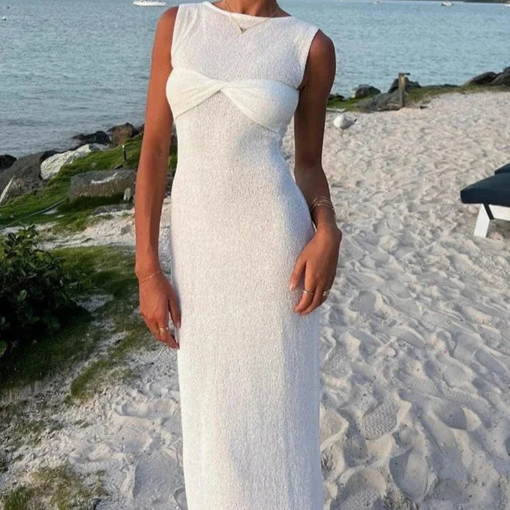 Levoire | Robe De Plage Longue En Style Estival