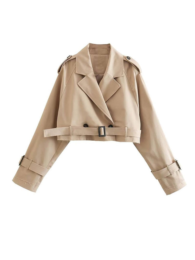 Levoire | Trench-coat beige coupé Beige