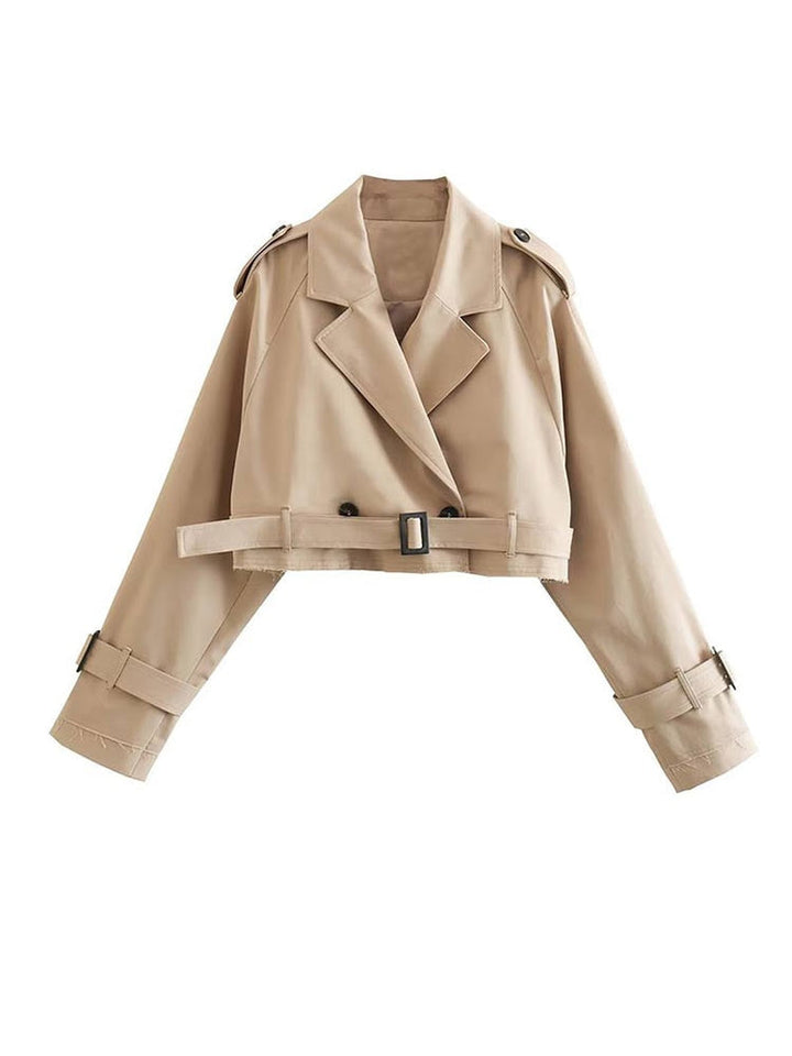 Levoire | Trench-coat beige coupé Beige