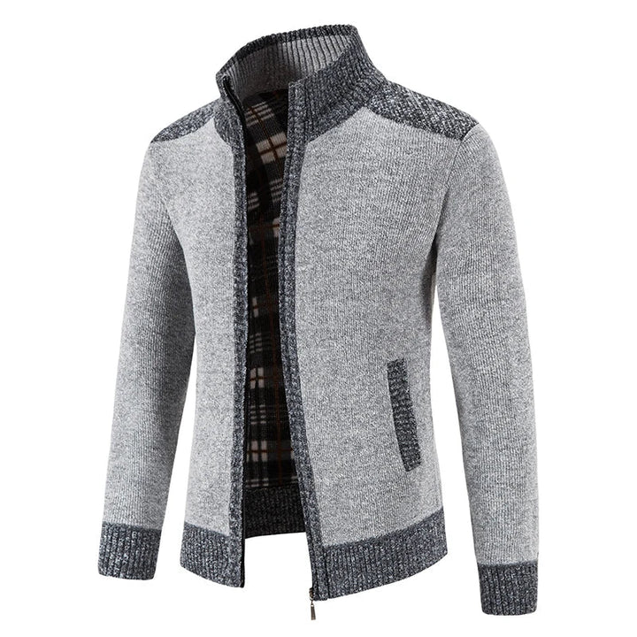 Levoire | Pull Mocassin Renno Slim Gris clair