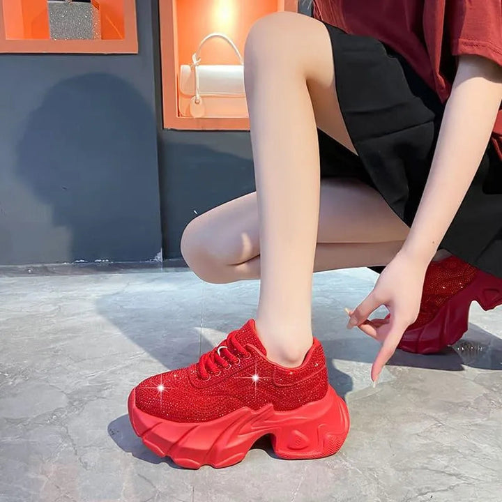 Levoire | Chaussures à talons légères pour femmes Rot