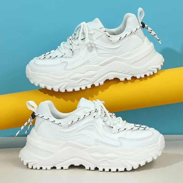 Levoire | Chaussures de sport décontractées pour femmes respirantes et confortables Blanc
