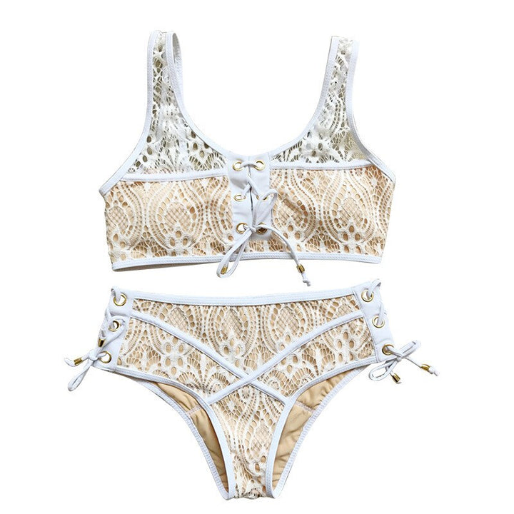 Levoire | Bikini Taille Haute Plage Idéale Blanc