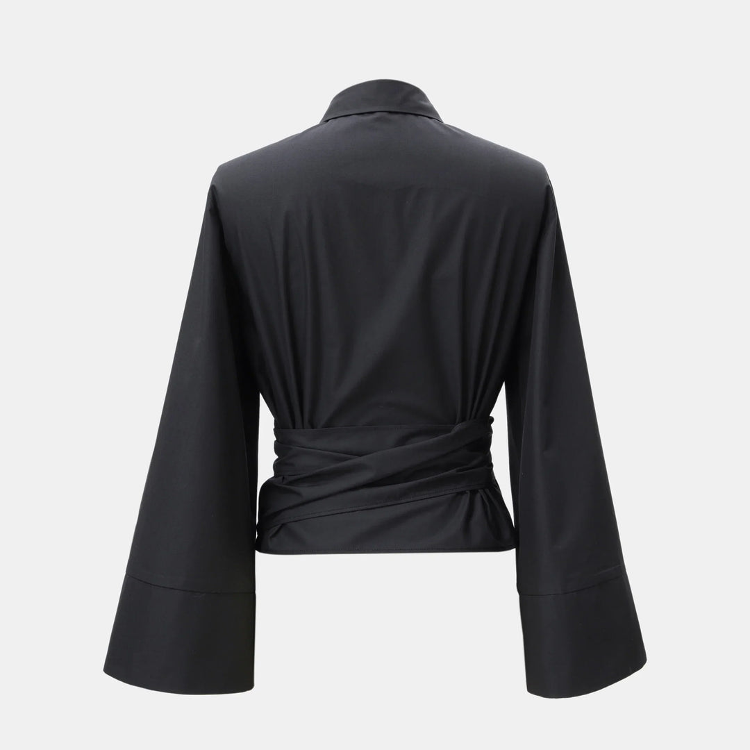 Levoire | T-Shirt Femmes Col Roulé Avec Fermoir