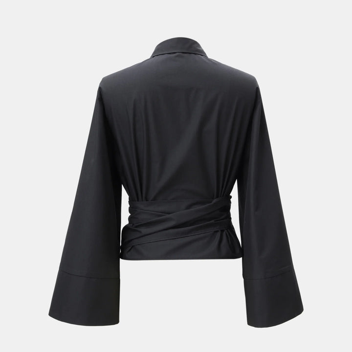 Levoire | T-Shirt Femmes Col Roulé Avec Fermoir